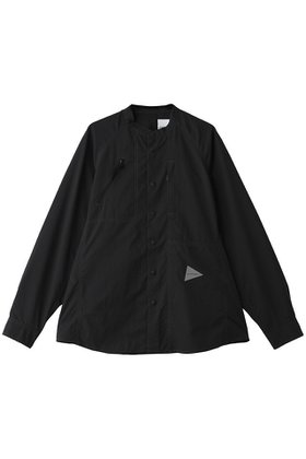 【アンドワンダー/and wander / MEN】の【MEN】ストレッチ リップ バンド カラー シャツ 人気、トレンドファッション・服の通販 founy(ファニー) ファッション Fashion メンズファッション Fashion for Men アウトドア Outdoor Clothing ストレッチ Stretch, Stretchy Fabric スリーブ Sleeve, Long Sleeve / Short Sleeve ミックス Mix, Mixed Style リップ Lip, Lip Motif ロング Long, Long-Length |ID:prp329100004904961