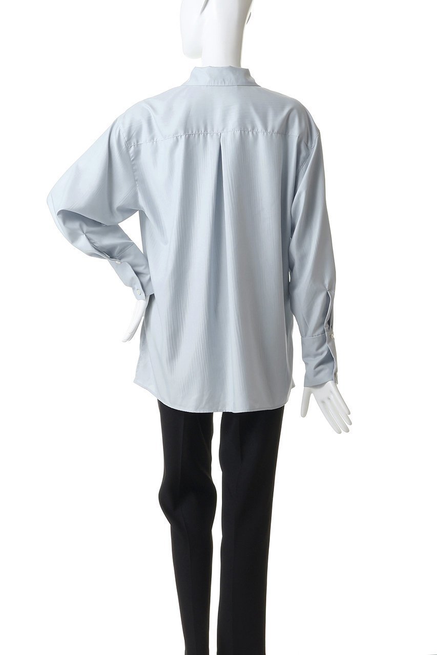 【ミディウミソリッド/MIDIUMISOLID】のrelax long cuffs shirt シャツ 人気、トレンドファッション・服の通販 founy(ファニー) 　ファッション　Fashion　レディースファッション　Fashion for Women　トップス・カットソー　Cut & Sew Tops　シャツ・ブラウス・オフィスカジュアル　Elegant Blouses & Button-Ups　シンプル　Simple, Minimal　スラックス　Slacks, Dress Pants　スリーブ　Sleeve, Long Sleeve / Short Sleeve　デニム　Denim, Jeans Material　フロント　Front, Front Design　ロング　Long, Long-Length　エレガント 上品　Elegant　other-4|ID: prp329100004904969 ipo3291000000036717417