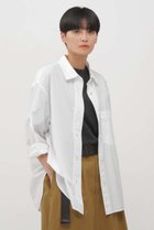 【マーガレットハウエル/MARGARET HOWELL】のGARMENT DYE COTTON SHIRTING SHIRT 人気、トレンドファッション・服の通販 founy(ファニー) ファッション Fashion レディースファッション Fashion for Women トップス・カットソー Cut & Sew Tops シャツ・ブラウス・オフィスカジュアル Elegant Blouses & Button-Ups スリーブ Sleeve, Long Sleeve / Short Sleeve ポケット Pocket, Pocket Detail レギュラー Regular, Standard Fit ロング Long, Long-Length ヴィンテージ Vintage Style thumbnail ホワイト|ID: prp329100004904971 ipo3291000000036717439