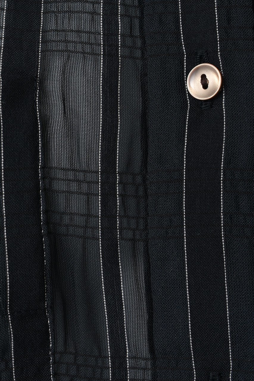 【ウーア/Uhr】のシアー シャツ 人気、トレンドファッション・服の通販 founy(ファニー) 　ファッション　Fashion　レディースファッション　Fashion for Women　トップス・カットソー　Cut & Sew Tops　シャツ・ブラウス・オフィスカジュアル　Elegant Blouses & Button-Ups　シアー　Sheer, See-Through　ストライプ　Stripe, Striped Pattern　スリーブ　Sleeve, Long Sleeve / Short Sleeve　ロング　Long, Long-Length　夏　Summer　春　Spring　S/S・春夏　SS, Spring/Summer, Warm Season　other-6|ID: prp329100004904973 ipo3291000000036717461