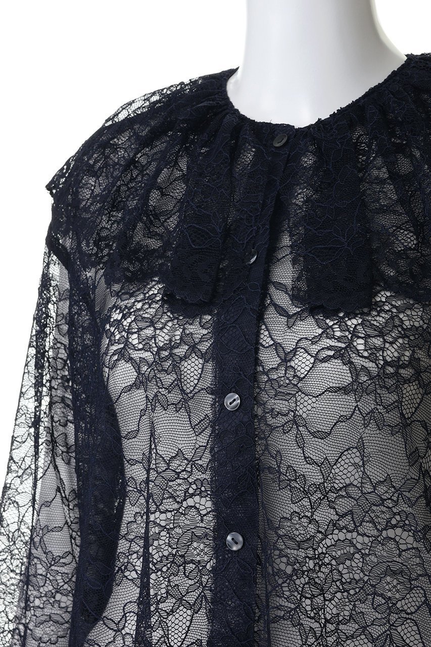 【ウーア/Uhr】のレース シャツ 人気、トレンドファッション・服の通販 founy(ファニー) 　ファッション　Fashion　レディースファッション　Fashion for Women　トップス・カットソー　Cut & Sew Tops　シャツ・ブラウス・オフィスカジュアル　Elegant Blouses & Button-Ups　おすすめ　Recommended / Our Picks　インナー　Innerwear　サロペット　Overalls, Salopette　シンプル　Simple, Minimal　スリーブ　Sleeve, Long Sleeve / Short Sleeve　レース　Lace, Lace Fabric　ロング　Long, Long-Length　夏　Summer　春　Spring　S/S・春夏　SS, Spring/Summer, Warm Season　other-5|ID: prp329100004904974 ipo3291000000036717469