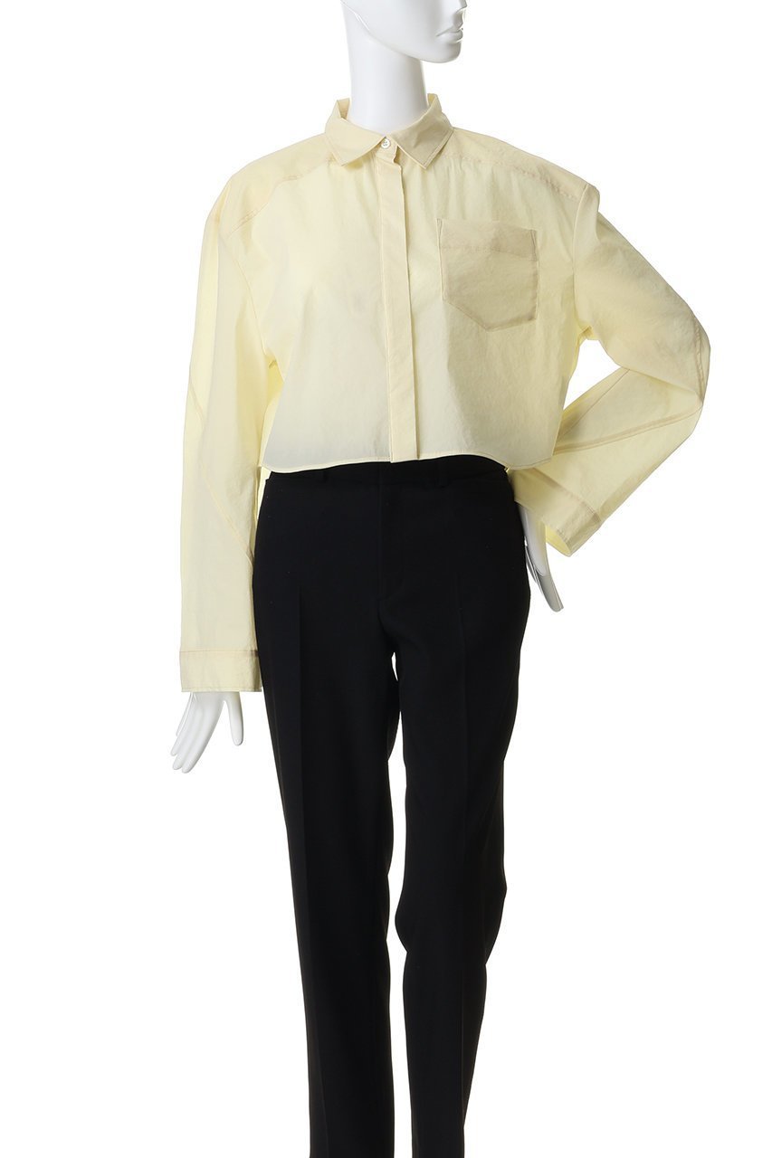 【スタニングルアー/STUNNING LURE】のタフタクロップドシャツ 人気、トレンドファッション・服の通販 founy(ファニー) ファッション Fashion レディースファッション Fashion for Women トップス・カットソー Cut & Sew Tops シャツ・ブラウス・オフィスカジュアル Elegant Blouses & Button-Ups クロップド Cropped, Short Length スリーブ Sleeve, Long Sleeve / Short Sleeve タフタ Taffeta, Structured Fabric ロング Long, Long-Length ワイド Wide, Wide Fit 夏 Summer 春 Spring S/S・春夏 SS, Spring/Summer, Warm Season other-2|ID: prp329100004904976 ipo3291000000036747106