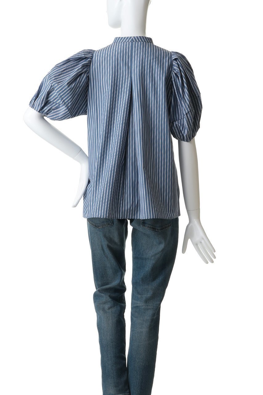 【マリリンムーン/MARILYN MOON】のモダンタックフリルボリュームスリーブブラウス 人気、トレンドファッション・服の通販 founy(ファニー) 　ファッション　Fashion　レディースファッション　Fashion for Women　トップス・カットソー　Cut & Sew Tops　シャツ・ブラウス・オフィスカジュアル　Elegant Blouses & Button-Ups　ボリューム袖・フリルスリーブブラウス　Voluminous & Ruffle Sleeves / Puffy Sleeve Tops　アクセサリー　Fashion Accessories　ショート　Short, Short Length　スリーブ　Sleeve, Long Sleeve / Short Sleeve　バランス　Balance, Style Balance　夏　Summer　新作・新入荷　New Arrivals / New In　other-4|ID: prp329100004904980 ipo3291000000036747124