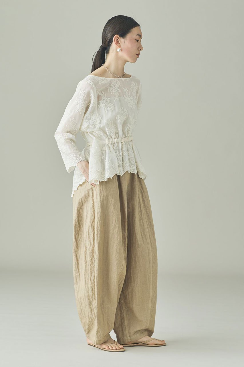 【カレンソロジー/Curensology】のレース2WAYギャザーブラウス 人気、トレンドファッション・服の通販 founy(ファニー) 　ファッション　Fashion　レディースファッション　Fashion for Women　トップス・カットソー　Cut & Sew Tops　シャツ・ブラウス・オフィスカジュアル　Elegant Blouses & Button-Ups　エアリー　Airy Texture　ギャザー　Gathered, Ruffled　スリーブ　Sleeve, Long Sleeve / Short Sleeve　タイトスカート　Pencil Skirt, Tight Skirt　リボン　Ribbon, Bow　レース　Lace, Lace Fabric　ロング　Long, Long-Length　other-5|ID: prp329100004904993 ipo3291000000036717644