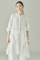 【カレンソロジー/Curensology】のラミーランダムフリルブラウス ホワイト|ID: prp329100004904994 ipo3291000000036717651