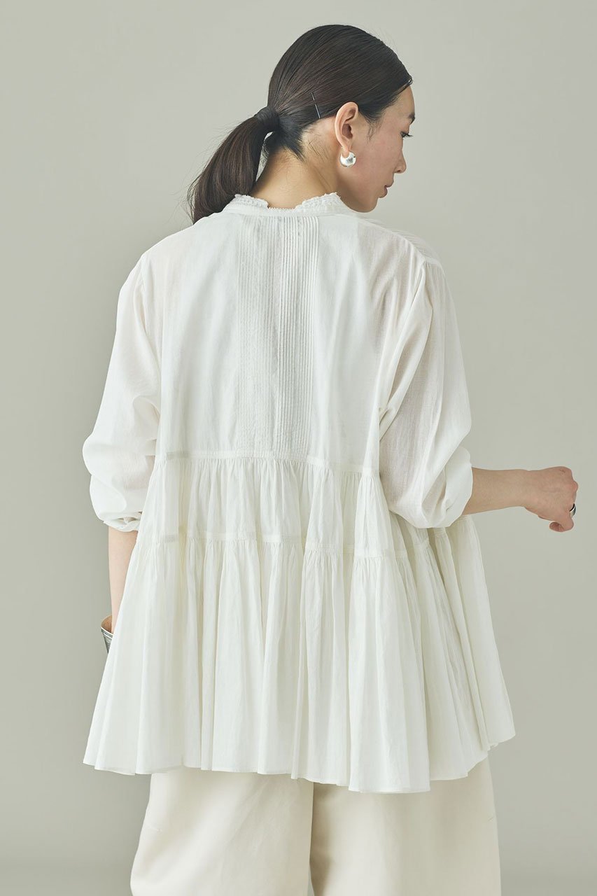 【カレンソロジー/Curensology】のCオーガンGTRブラウス 人気、トレンドファッション・服の通販 founy(ファニー) 　ファッション　Fashion　レディースファッション　Fashion for Women　トップス・カットソー　Cut & Sew Tops　シャツ・ブラウス・オフィスカジュアル　Elegant Blouses & Button-Ups　インド　Indian Textile　オーガンジー　Organza Fabric　スリーブ　Sleeve, Long Sleeve / Short Sleeve　フォーマル　Formal, Dressy　ロング　Long, Long-Length　other-4|ID: prp329100004904995 ipo3291000000036717665