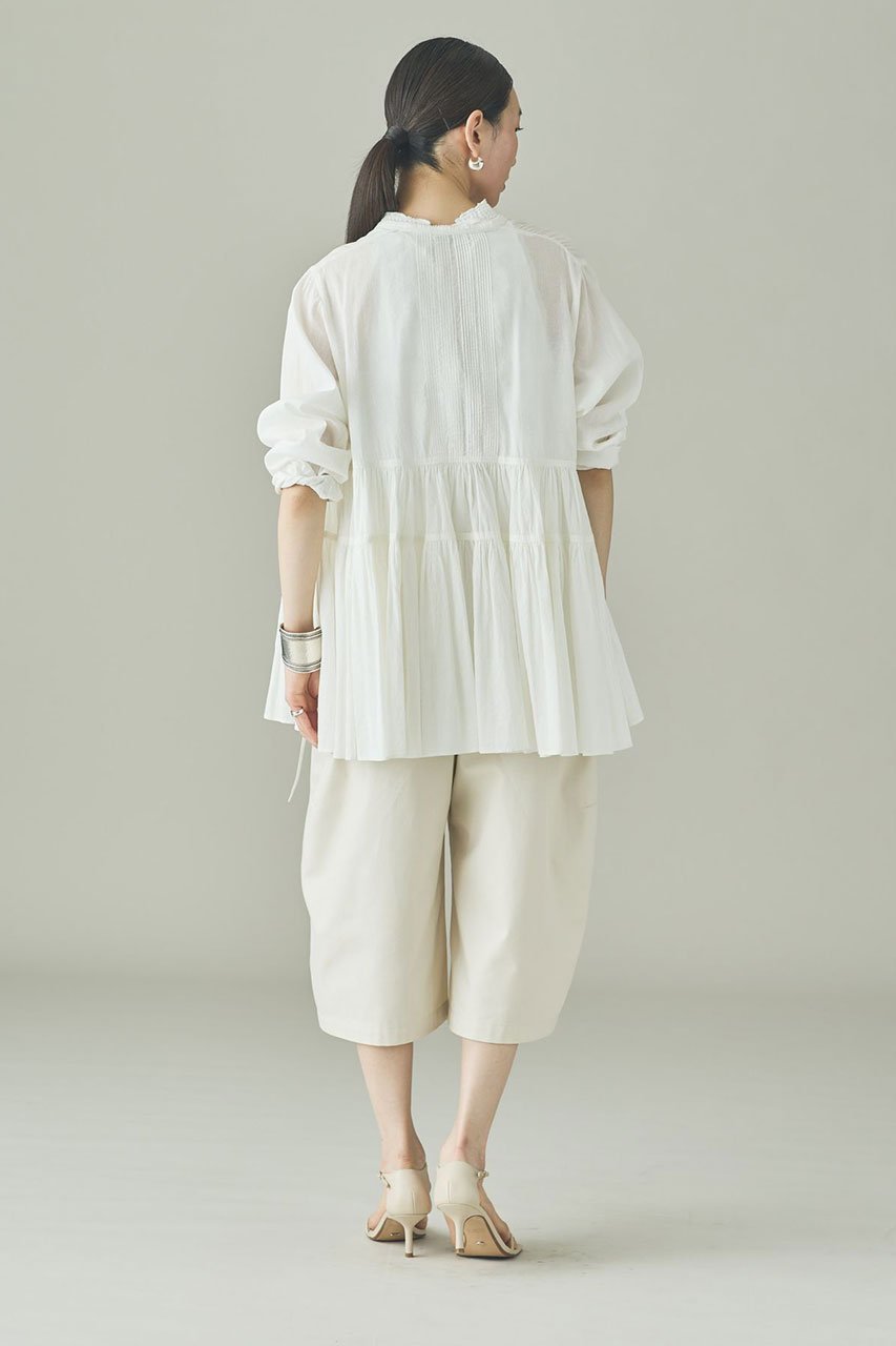 【カレンソロジー/Curensology】のCオーガンGTRブラウス 人気、トレンドファッション・服の通販 founy(ファニー) 　ファッション　Fashion　レディースファッション　Fashion for Women　トップス・カットソー　Cut & Sew Tops　シャツ・ブラウス・オフィスカジュアル　Elegant Blouses & Button-Ups　インド　Indian Textile　オーガンジー　Organza Fabric　スリーブ　Sleeve, Long Sleeve / Short Sleeve　フォーマル　Formal, Dressy　ロング　Long, Long-Length　other-7|ID: prp329100004904995 ipo3291000000036717668