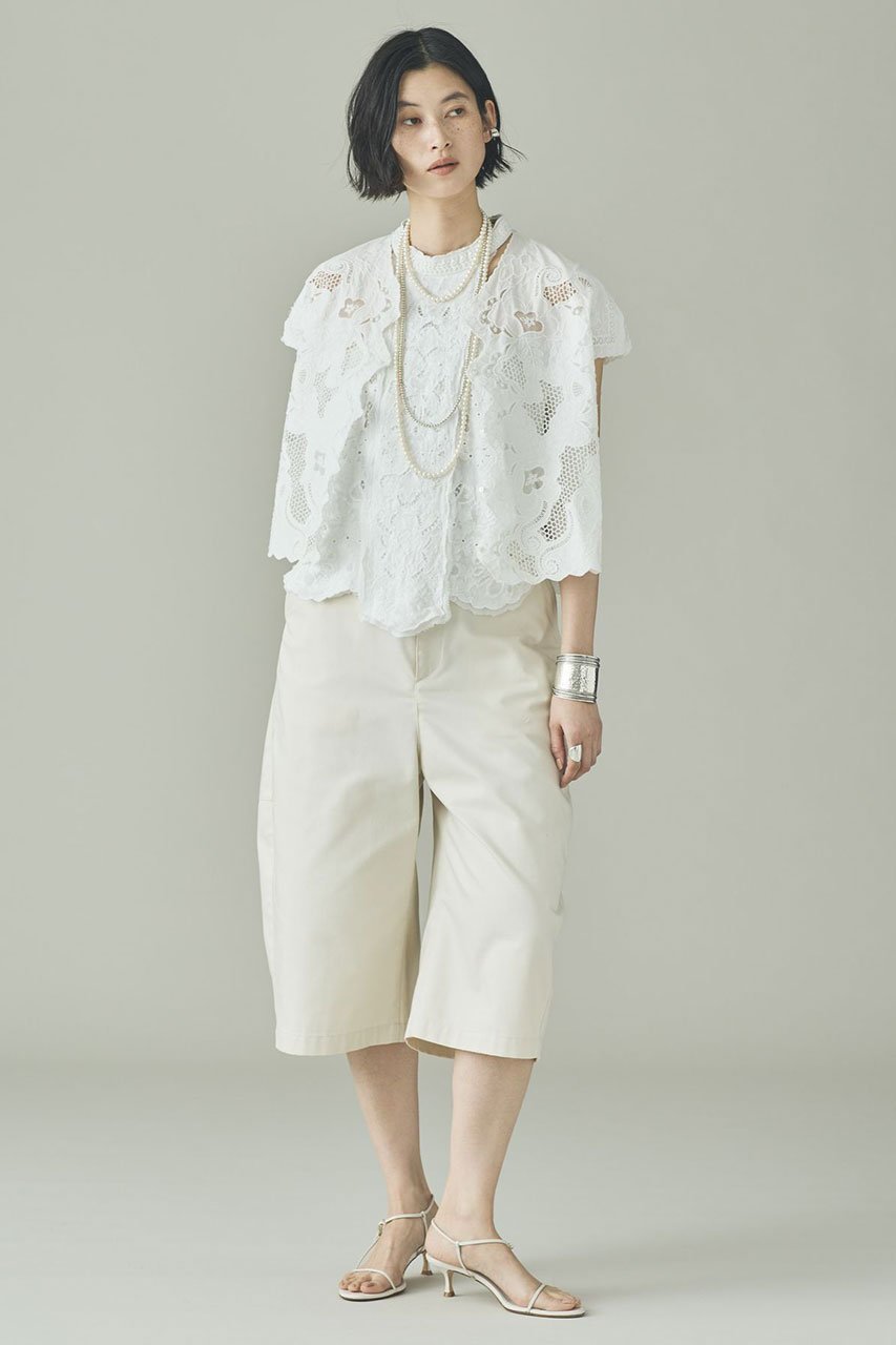 【カレンソロジー/Curensology】のNエンブロイダリーブラウス 人気、トレンドファッション・服の通販 founy(ファニー) 　ファッション　Fashion　レディースファッション　Fashion for Women　トップス・カットソー　Cut & Sew Tops　シャツ・ブラウス・オフィスカジュアル　Elegant Blouses & Button-Ups　インド　Indian Textile　キャミワンピース　Cami Dress, Slip Dress　スリーブ　Sleeve, Long Sleeve / Short Sleeve　チュール　Tulip, Tulip Motif　ノースリーブ　Sleeveless, No-Sleeve　ボタニカル　Botanical, Floral Pattern　ロング　Long, Long-Length　羽織　Haori, Light Jacket　other-5|ID: prp329100004904998 ipo3291000000036717698