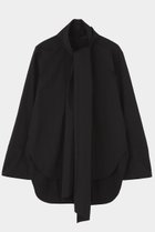 【ル フィル/LE PHIL】のコンパクトナイロンボウタイブラウス 人気、トレンドファッション・服の通販 founy(ファニー) ファッション Fashion レディースファッション Fashion for Women トップス・カットソー Cut & Sew Tops シャツ・ブラウス・オフィスカジュアル Elegant Blouses & Button-Ups おすすめ Recommended / Our Picks シンプル Simple, Minimal スリーブ Sleeve, Long Sleeve / Short Sleeve セットアップ Set-Up, Coordinated Outfit タフタ Taffeta, Structured Fabric ボトム Bottoms, Lower Wear ロング Long, Long-Length 今季 This Season, Current Season thumbnail ブラック|ID: prp329100004905005 ipo3291000000036717757