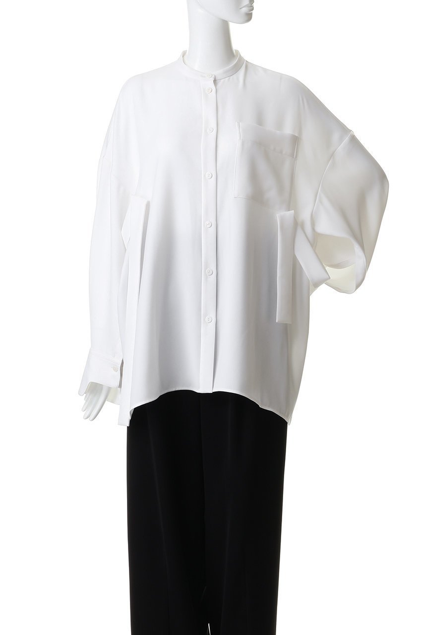 【エンフォルド/ENFOLD】のMANY-STYLE OVER SHIRT 人気、トレンドファッション・服の通販 founy(ファニー) 　ファッション　Fashion　レディースファッション　Fashion for Women　トップス・カットソー　Cut & Sew Tops　シャツ・ブラウス・オフィスカジュアル　Elegant Blouses & Button-Ups　スリーブ　Sleeve, Long Sleeve / Short Sleeve　リボン　Ribbon, Bow　ロング　Long, Long-Length　定番　Standard, Basic Item　羽織　Haori, Light Jacket　other-2|ID: prp329100004905017 ipo3291000000036898046