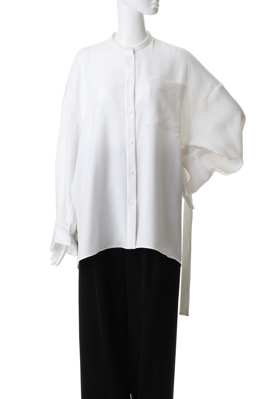 【エンフォルド/ENFOLD】のMANY-STYLE OVER SHIRT 人気、トレンドファッション・服の通販 founy(ファニー) 　ファッション　Fashion　レディースファッション　Fashion for Women　トップス・カットソー　Cut & Sew Tops　シャツ・ブラウス・オフィスカジュアル　Elegant Blouses & Button-Ups　スリーブ　Sleeve, Long Sleeve / Short Sleeve　リボン　Ribbon, Bow　ロング　Long, Long-Length　定番　Standard, Basic Item　羽織　Haori, Light Jacket　other-7|ID: prp329100004905017 ipo3291000000036898051