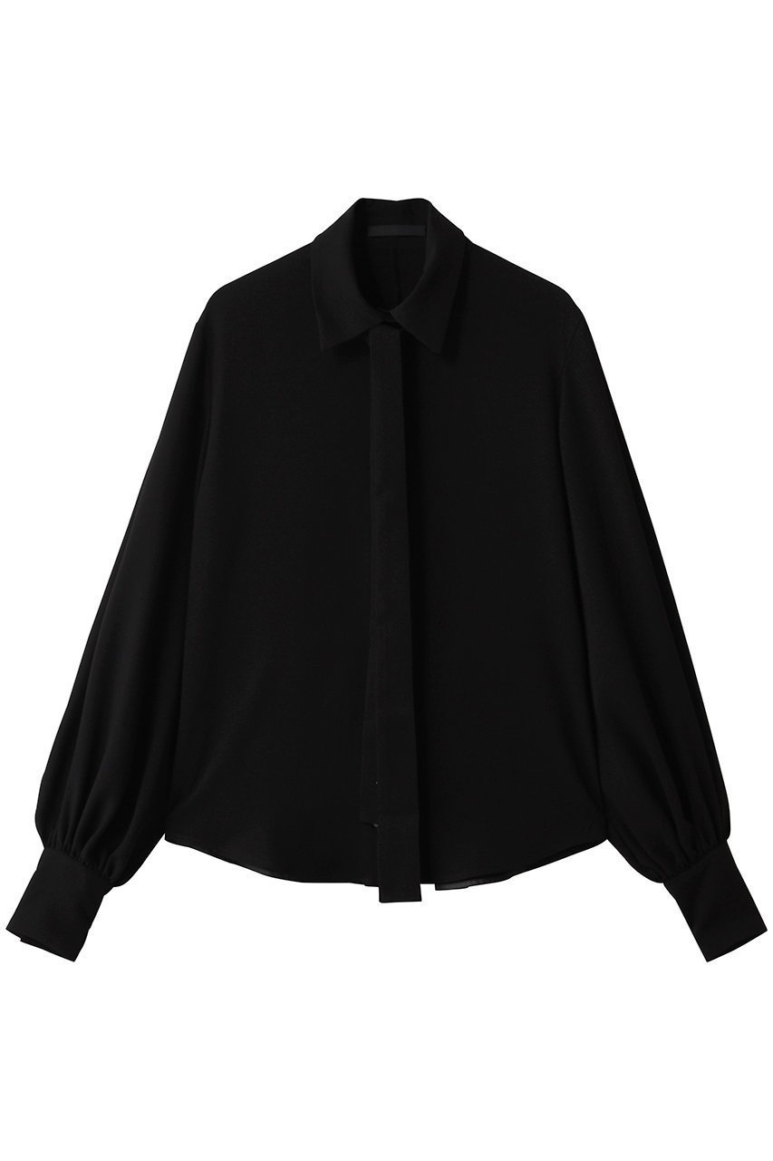 【チノ/CINOH】の【BLACK FORMAL】ボウタイ シャツ 人気、トレンドファッション・服の通販 founy(ファニー) 　ファッション　Fashion　レディースファッション　Fashion for Women　トップス・カットソー　Cut & Sew Tops　シャツ・ブラウス・オフィスカジュアル　Elegant Blouses & Button-Ups　とろみ　Fluid, Flowy Fabric　インナー　Innerwear　クラシック　Classic, Timeless Style　ジャケット　Jacket, Outerwear　スリーブ　Sleeve, Long Sleeve / Short Sleeve　フェミニン　Feminine, Girly　リボン　Ribbon, Bow　ロング　Long, Long-Length　エレガント 上品　Elegant　 other-1|ID: prp329100004905032 ipo3291000000036718030