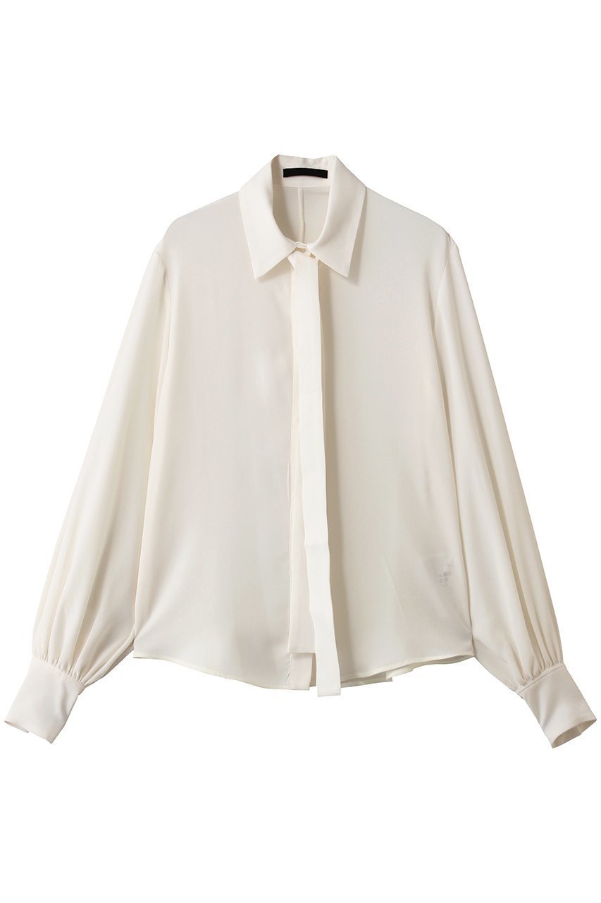 【チノ/CINOH】の【BLACK FORMAL】ボウタイ シャツ インテリア・キッズ・メンズ・レディースファッション・服の通販 founy(ファニー) 　ファッション　Fashion　レディースファッション　Fashion for Women　トップス・カットソー　Cut & Sew Tops　シャツ・ブラウス・オフィスカジュアル　Elegant Blouses & Button-Ups　とろみ　Fluid, Flowy Fabric　インナー　Innerwear　クラシック　Classic, Timeless Style　ジャケット　Jacket, Outerwear　スリーブ　Sleeve, Long Sleeve / Short Sleeve　フェミニン　Feminine, Girly　リボン　Ribbon, Bow　ロング　Long, Long-Length　エレガント 上品　Elegant　アイボリー|ID: prp329100004905032 ipo3291000000036718032