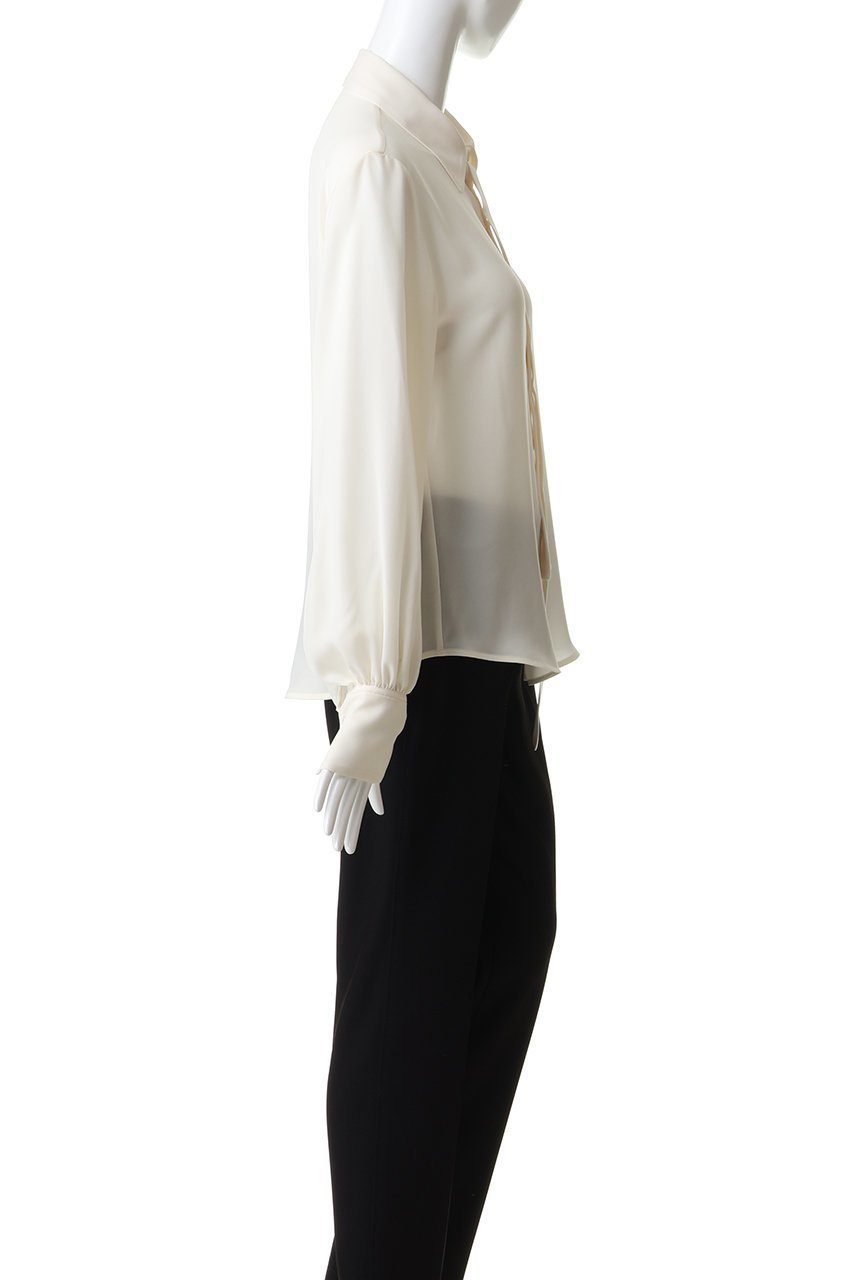 【チノ/CINOH】の【BLACK FORMAL】ボウタイ シャツ 人気、トレンドファッション・服の通販 founy(ファニー) 　ファッション　Fashion　レディースファッション　Fashion for Women　トップス・カットソー　Cut & Sew Tops　シャツ・ブラウス・オフィスカジュアル　Elegant Blouses & Button-Ups　とろみ　Fluid, Flowy Fabric　インナー　Innerwear　クラシック　Classic, Timeless Style　ジャケット　Jacket, Outerwear　スリーブ　Sleeve, Long Sleeve / Short Sleeve　フェミニン　Feminine, Girly　リボン　Ribbon, Bow　ロング　Long, Long-Length　エレガント 上品　Elegant　other-3|ID: prp329100004905032 ipo3291000000036747187