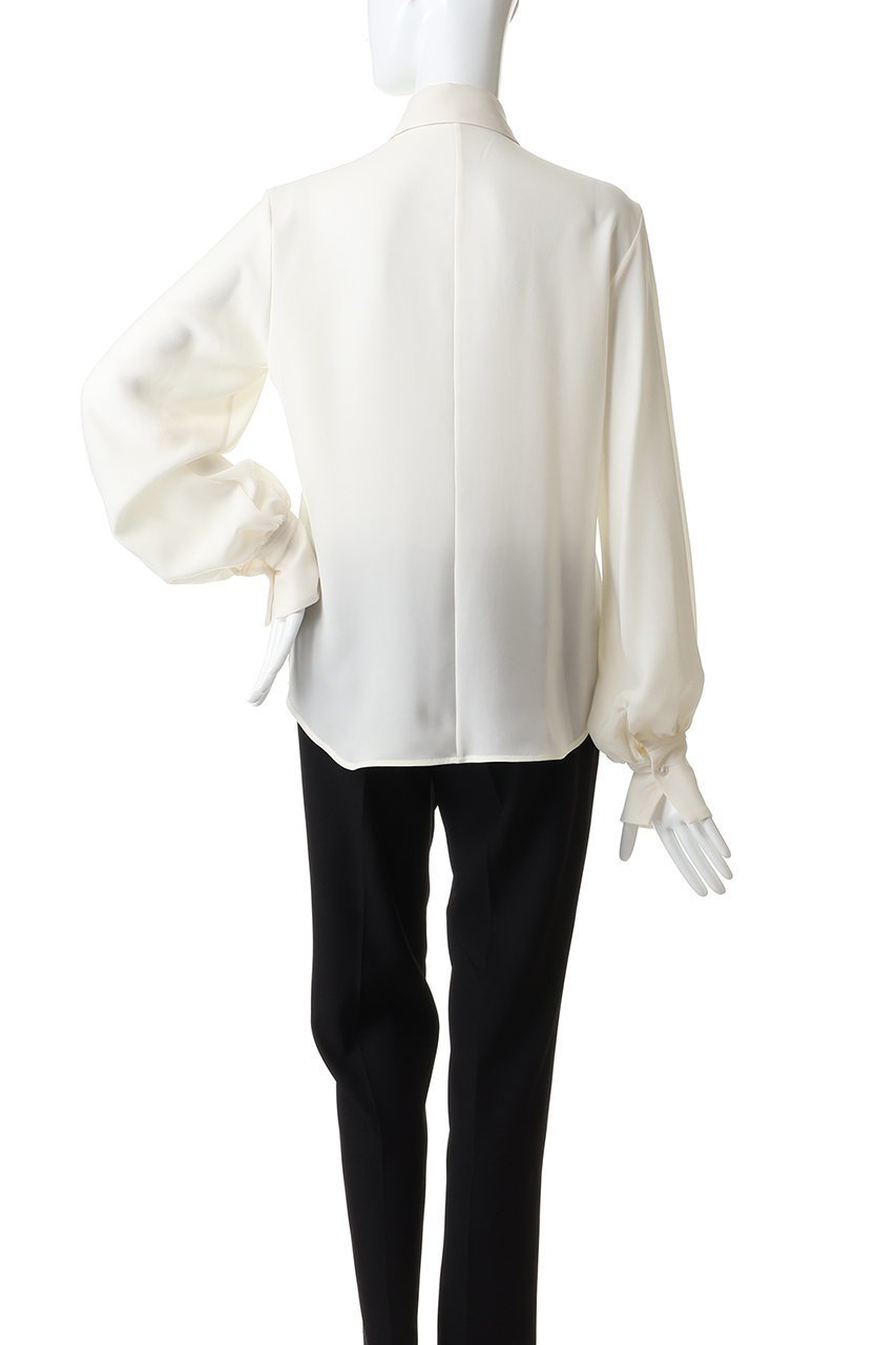 【チノ/CINOH】の【BLACK FORMAL】ボウタイ シャツ 人気、トレンドファッション・服の通販 founy(ファニー) 　ファッション　Fashion　レディースファッション　Fashion for Women　トップス・カットソー　Cut & Sew Tops　シャツ・ブラウス・オフィスカジュアル　Elegant Blouses & Button-Ups　とろみ　Fluid, Flowy Fabric　インナー　Innerwear　クラシック　Classic, Timeless Style　ジャケット　Jacket, Outerwear　スリーブ　Sleeve, Long Sleeve / Short Sleeve　フェミニン　Feminine, Girly　リボン　Ribbon, Bow　ロング　Long, Long-Length　エレガント 上品　Elegant　other-4|ID: prp329100004905032 ipo3291000000036747188