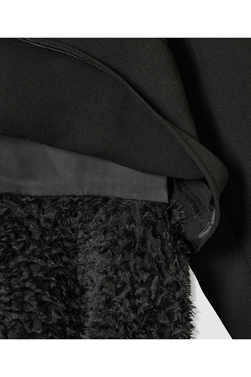 【アナイ/ANAYI】のテープチュール刺繍レイヤード プルオーバー 人気、トレンドファッション・服の通販 founy(ファニー) 　ファッション　Fashion　レディースファッション　Fashion for Women　トップス・カットソー　Cut & Sew Tops　シャツ・ブラウス・オフィスカジュアル　Elegant Blouses & Button-Ups　カジュアルプルオーバー・ニットトップス　Pullovers & Knit Tops / Casual Pullovers　シアー　Sheer, See-Through　シンプル　Simple, Minimal　スリーブ　Sleeve, Long Sleeve / Short Sleeve　ダブル　Double, Double-Breasted　チュール　Tulip, Tulip Motif　フェザー　Feather, Feather Detail　ペプラム　Peplum, Flared Hem　ラウンド　Round, Round Neck　ロング　Long, Long-Length　other-7|ID: prp329100004905037 ipo3291000000036747198