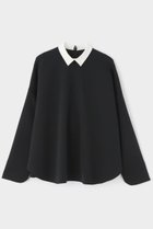 【ル フィル/LE PHIL】のスキューバーダンボールブラウス 人気、トレンドファッション・服の通販 founy(ファニー) ファッション Fashion レディースファッション Fashion for Women トップス・カットソー Cut & Sew Tops シャツ・ブラウス・オフィスカジュアル Elegant Blouses & Button-Ups カフス Cuff Design サークル Circle, Round Design スリーブ Sleeve, Long Sleeve / Short Sleeve ドレープ Drape, Draping Fabric パターン Pattern, Design Print フォルム Silhouette, Form ロング Long, Long-Length エレガント 上品 Elegant thumbnail ブラック|ID: prp329100004905043 ipo3291000000036718127