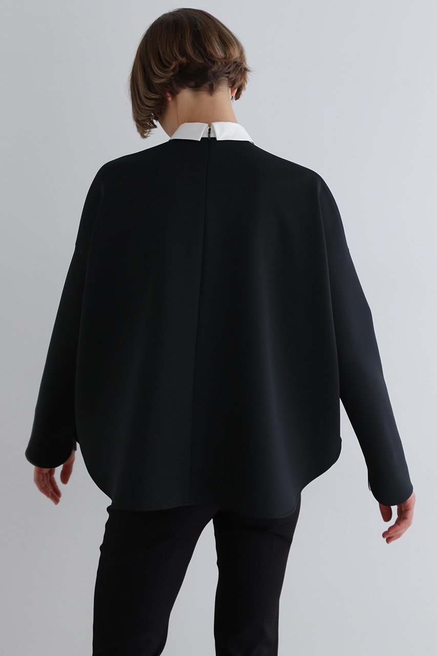 【ル フィル/LE PHIL】のスキューバーダンボールブラウス 人気、トレンドファッション・服の通販 founy(ファニー) 　ファッション　Fashion　レディースファッション　Fashion for Women　トップス・カットソー　Cut & Sew Tops　シャツ・ブラウス・オフィスカジュアル　Elegant Blouses & Button-Ups　カフス　Cuff Design　サークル　Circle, Round Design　スリーブ　Sleeve, Long Sleeve / Short Sleeve　ドレープ　Drape, Draping Fabric　パターン　Pattern, Design Print　フォルム　Silhouette, Form　ロング　Long, Long-Length　エレガント 上品　Elegant　other-5|ID: prp329100004905043 ipo3291000000036898144