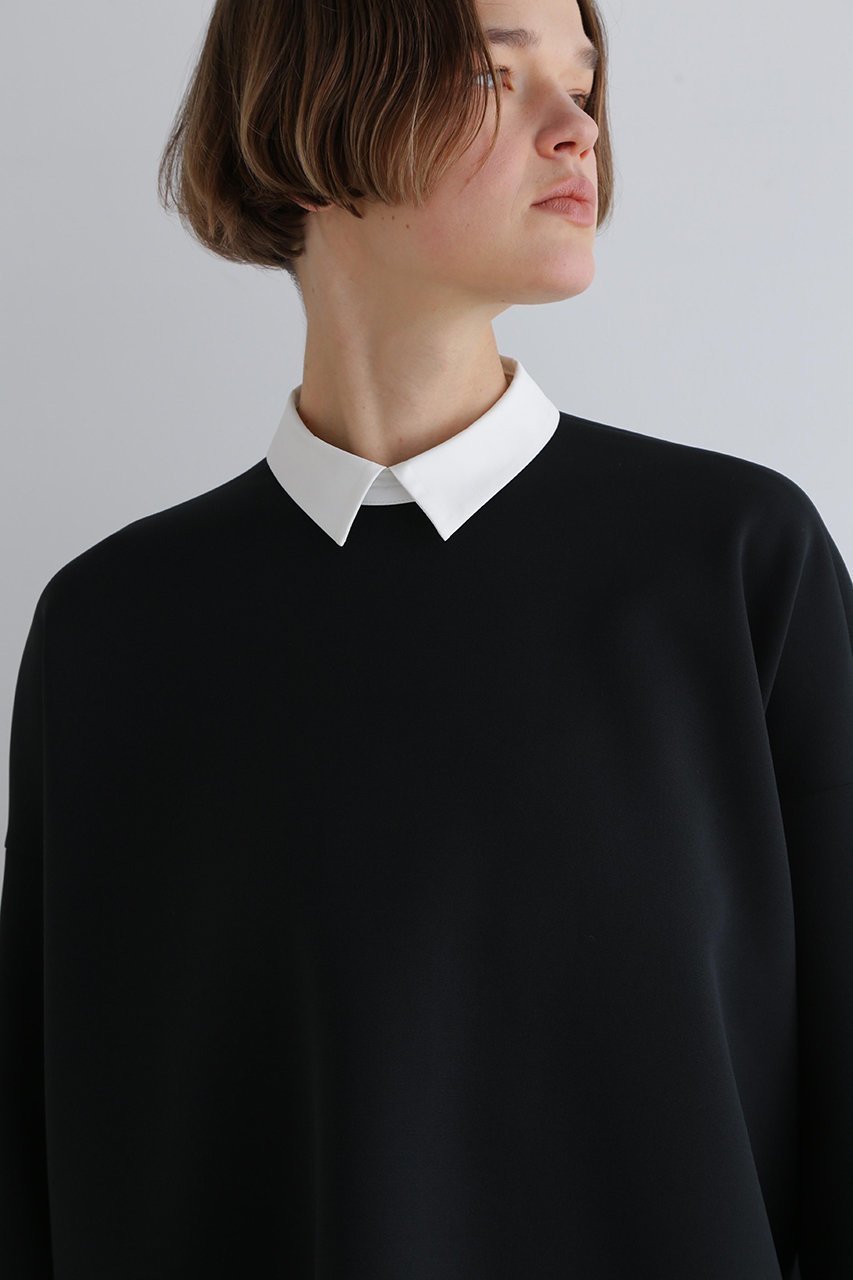 【ル フィル/LE PHIL】のスキューバーダンボールブラウス 人気、トレンドファッション・服の通販 founy(ファニー) 　ファッション　Fashion　レディースファッション　Fashion for Women　トップス・カットソー　Cut & Sew Tops　シャツ・ブラウス・オフィスカジュアル　Elegant Blouses & Button-Ups　カフス　Cuff Design　サークル　Circle, Round Design　スリーブ　Sleeve, Long Sleeve / Short Sleeve　ドレープ　Drape, Draping Fabric　パターン　Pattern, Design Print　フォルム　Silhouette, Form　ロング　Long, Long-Length　エレガント 上品　Elegant　other-6|ID: prp329100004905043 ipo3291000000036898145