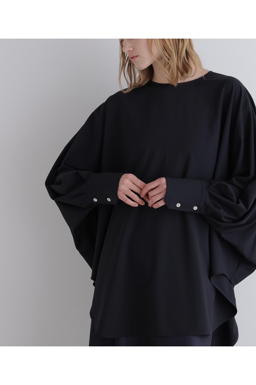 【ル フィル/LE PHIL】のストレッチオックスロングカフスブラウス 人気、トレンドファッション・服の通販 founy(ファニー) 　ファッション　Fashion　レディースファッション　Fashion for Women　トップス・カットソー　Cut & Sew Tops　シャツ・ブラウス・オフィスカジュアル　Elegant Blouses & Button-Ups　オケージョン　Occasion Wear　ストレッチ　Stretch, Stretchy Fabric　ストレート　Straight, Straight Cut　スリーブ　Sleeve, Long Sleeve / Short Sleeve　デニム　Denim, Jeans Material　ビッグ　Big, Oversized　フォルム　Silhouette, Form　ロング　Long, Long-Length　other-4|ID: prp329100004905044 ipo3291000000036718142