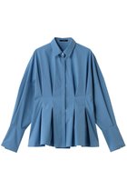 【アルアバイル/allureville】のフレアカフスタックブラウス 人気、トレンドファッション・服の通販 founy(ファニー) ファッション Fashion レディースファッション Fashion for Women トップス・カットソー Cut & Sew Tops シャツ・ブラウス・オフィスカジュアル Elegant Blouses & Button-Ups アクセサリー Fashion Accessories カフス Cuff Design スリーブ Sleeve, Long Sleeve / Short Sleeve ロング Long, Long-Length エレガント 上品 Elegant thumbnail ブルー|ID: prp329100004905045 ipo3291000000036718146