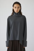 【リムアーク/RIM.ARK】のBow tie tops/トップス チャコールグレー|ID: prp329100004905051 ipo3291000000036718194