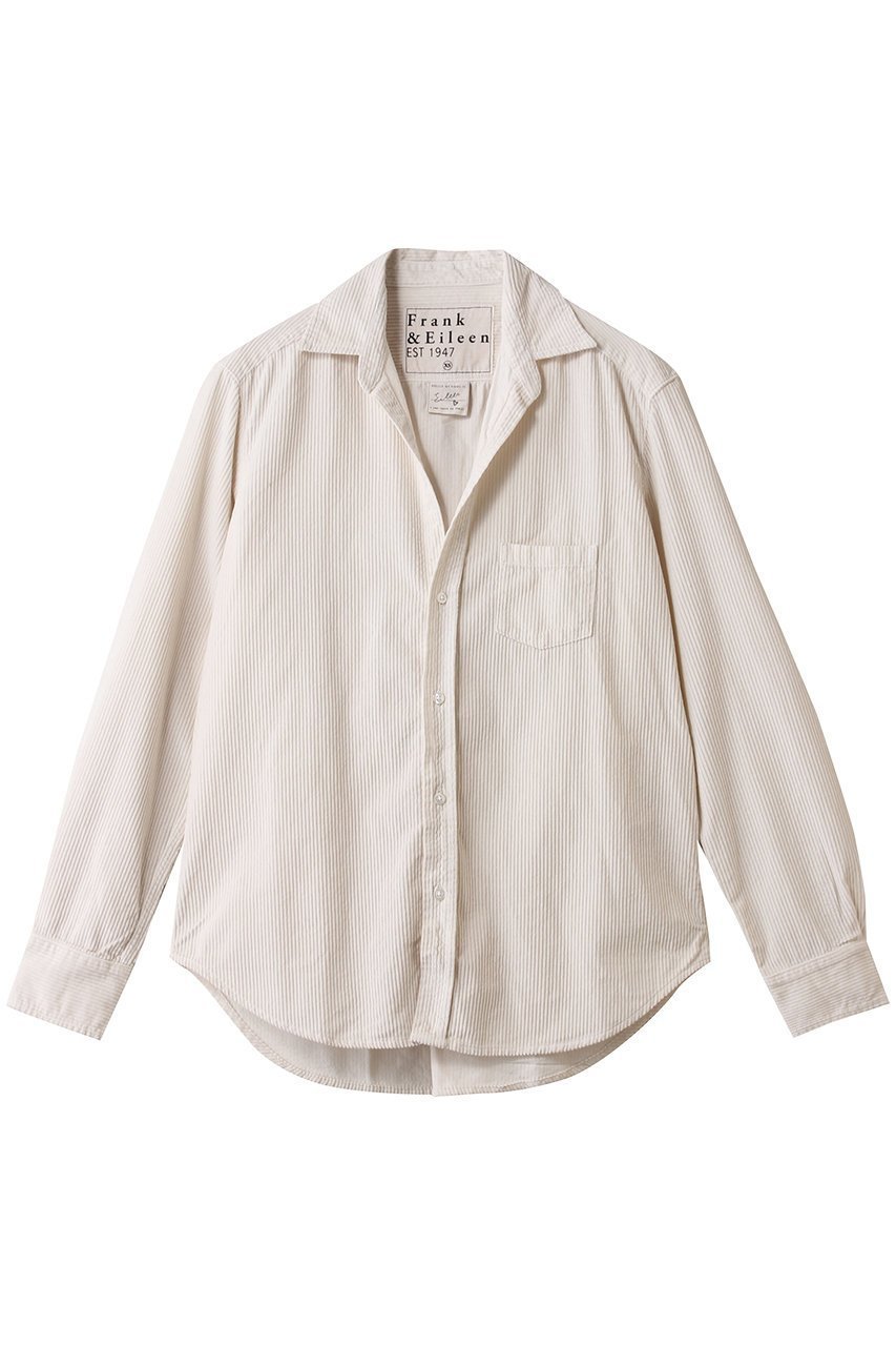 【フランク&アイリーン/Frank&Eileen】のEILEEN イタリアンコーデュロイ シャツ 人気、トレンドファッション・服の通販 founy(ファニー) 　ファッション　Fashion　レディースファッション　Fashion for Women　トップス・カットソー　Cut & Sew Tops　シャツ・ブラウス・オフィスカジュアル　Elegant Blouses & Button-Ups　エレガント 上品　Elegant　コーデュロイ　Corduroy, Cord Fabric　スリーブ　Sleeve, Long Sleeve / Short Sleeve　ポケット　Pocket, Pocket Detail　ロング　Long, Long-Length　 other-1|ID: prp329100004905058 ipo3291000000036718248
