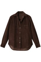 【フランク&アイリーン/Frank&Eileen】のEILEEN イタリアンコーデュロイ シャツ 人気、トレンドファッション・服の通販 founy(ファニー) ファッション Fashion レディースファッション Fashion for Women トップス・カットソー Cut & Sew Tops シャツ・ブラウス・オフィスカジュアル Elegant Blouses & Button-Ups エレガント 上品 Elegant コーデュロイ Corduroy, Cord Fabric スリーブ Sleeve, Long Sleeve / Short Sleeve ポケット Pocket, Pocket Detail ロング Long, Long-Length thumbnail ブラウン|ID: prp329100004905058 ipo3291000000036718250