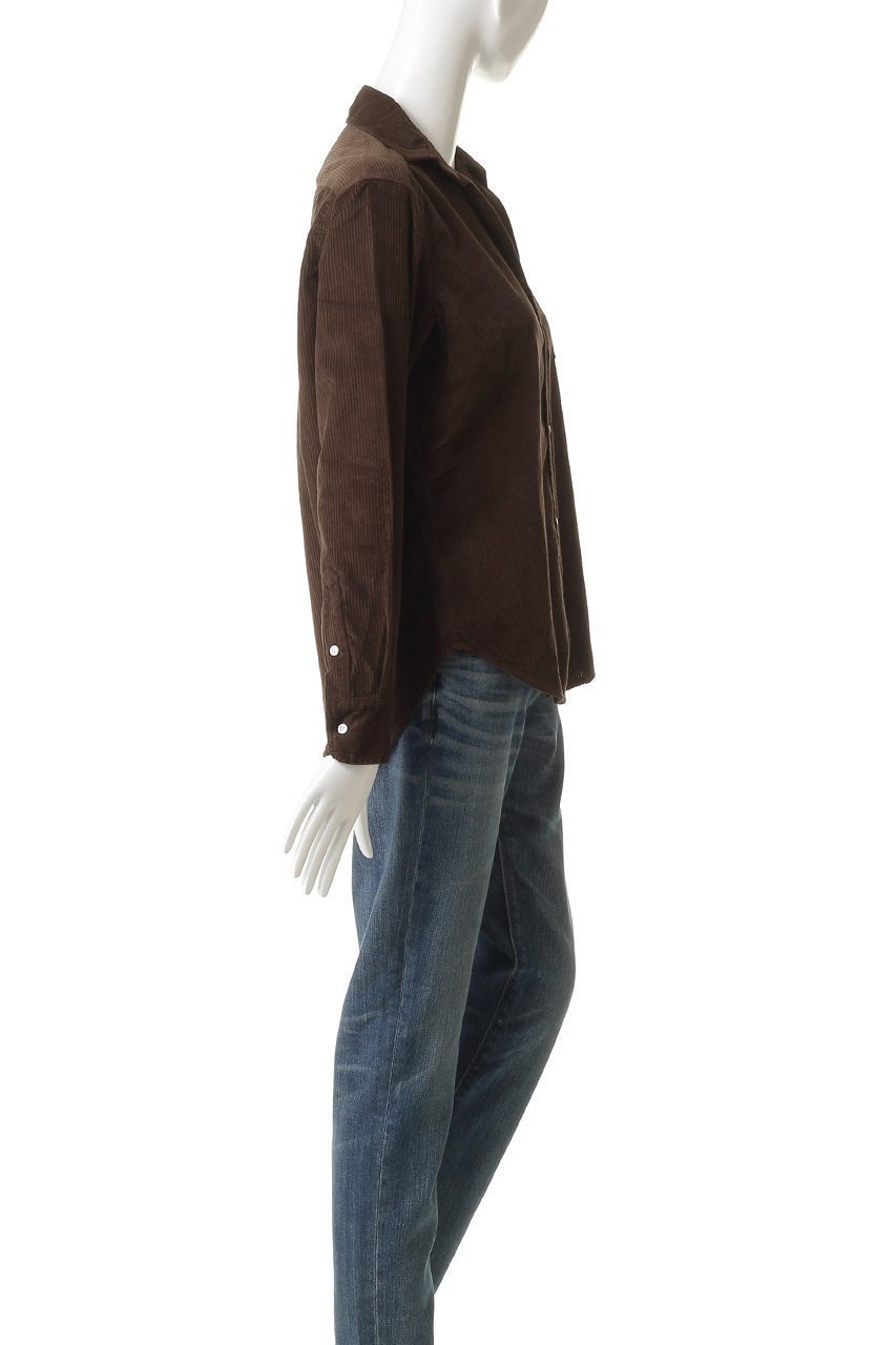 【フランク&アイリーン/Frank&Eileen】のEILEEN イタリアンコーデュロイ シャツ 人気、トレンドファッション・服の通販 founy(ファニー) 　ファッション　Fashion　レディースファッション　Fashion for Women　トップス・カットソー　Cut & Sew Tops　シャツ・ブラウス・オフィスカジュアル　Elegant Blouses & Button-Ups　エレガント 上品　Elegant　コーデュロイ　Corduroy, Cord Fabric　スリーブ　Sleeve, Long Sleeve / Short Sleeve　ポケット　Pocket, Pocket Detail　ロング　Long, Long-Length　other-3|ID: prp329100004905058 ipo3291000000036747229