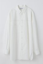 【ナゴンスタンス/nagonstans】のdouble-pockets shirt/シャツ 人気、トレンドファッション・服の通販 founy(ファニー) ファッション Fashion レディースファッション Fashion for Women トップス・カットソー Cut & Sew Tops シャツ・ブラウス・オフィスカジュアル Elegant Blouses & Button-Ups アシンメトリー Asymmetrical Style スリーブ Sleeve, Long Sleeve / Short Sleeve ブロード Broadcloth, Fine Cotton メンズ Men's, Menswear ロング Long, Long-Length thumbnail Salt|ID: prp329100004905063 ipo3291000000036718294
