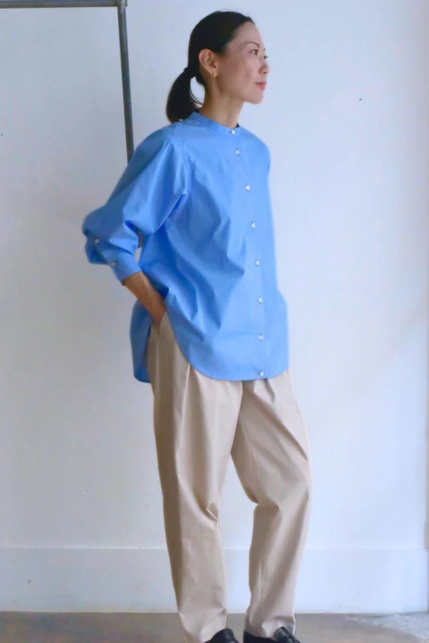 【レリル/lelill】のピマソロ フレアシャツ 人気、トレンドファッション・服の通販 founy(ファニー) ファッション Fashion レディースファッション Fashion for Women トップス・カットソー Cut & Sew Tops シャツ・ブラウス・オフィスカジュアル Elegant Blouses & Button-Ups シンプル Simple, Minimal ストレッチ Stretch, Stretchy Fabric スリーブ Sleeve, Long Sleeve / Short Sleeve フレア Flare, Flared フロント Front, Front Design ロング Long, Long-Length 定番 Standard, Basic Item other-8|ID: prp329100004905065 ipo3291000000036718329