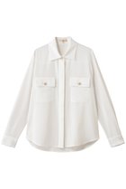 【エムダブリュー/MW】のトリアセテート(D)ドライタッチボイル ブラウス 人気、トレンドファッション・服の通販 founy(ファニー) ファッション Fashion レディースファッション Fashion for Women トップス・カットソー Cut & Sew Tops シャツ・ブラウス・オフィスカジュアル Elegant Blouses & Button-Ups スリーブ Sleeve, Long Sleeve / Short Sleeve ビジネス 仕事 通勤 Business / Work / Commuting リュクス Luxury, Elegant, High-End, Chic ロング Long, Long-Length エレガント 上品 Elegant 羽織 Haori, Light Jacket thumbnail ホワイト|ID: prp329100004905067 ipo3291000000036718338