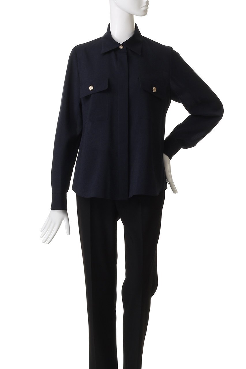 【エムダブリュー/MW】のトリアセテート(D)ドライタッチボイル ブラウス 人気、トレンドファッション・服の通販 founy(ファニー) 　ファッション　Fashion　レディースファッション　Fashion for Women　トップス・カットソー　Cut & Sew Tops　シャツ・ブラウス・オフィスカジュアル　Elegant Blouses & Button-Ups　スリーブ　Sleeve, Long Sleeve / Short Sleeve　ビジネス 仕事 通勤　Business / Work / Commuting　リュクス　Luxury, Elegant, High-End, Chic　ロング　Long, Long-Length　エレガント 上品　Elegant　羽織　Haori, Light Jacket　other-2|ID: prp329100004905067 ipo3291000000036718340