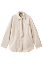 【メゾンスペシャル/MAISON SPECIAL】のsynthetic Leather Tie Shirt/フェイクレザーネクタイシャツ 人気、トレンドファッション・服の通販 founy(ファニー) ファッション Fashion レディースファッション Fashion for Women トップス・カットソー Cut & Sew Tops シャツ・ブラウス・オフィスカジュアル Elegant Blouses & Button-Ups インナー Innerwear スリーブ Sleeve, Long Sleeve / Short Sleeve フェイクレザー Faux Leather, PU Leather マニッシュ Mannish, Boyish ロング Long, Long-Length エレガント 上品 Elegant 冬 Winter / This Winter thumbnail O.WHT(オフホワイト)|ID: prp329100004905068 ipo3291000000036718348