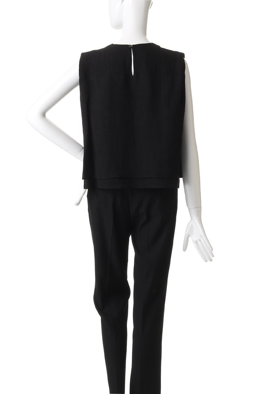 【プレインピープル/PLAIN PEOPLE】のナチュラルリネンガーゼノースリーブブラウス 人気、トレンドファッション・服の通販 founy(ファニー) 　ファッション　Fashion　レディースファッション　Fashion for Women　トップス・カットソー　Cut & Sew Tops　キャミソール&ノースリーブ　Camisoles & Sleeveless Tops　シャツ・ブラウス・オフィスカジュアル　Elegant Blouses & Button-Ups　おすすめ　Recommended / Our Picks　セットアップ　Set-Up, Coordinated Outfit　ノースリーブ　Sleeveless, No-Sleeve　リネン　Linen, Linen Fabric　夏　Summer　other-4|ID: prp329100004905069 ipo3291000000036718365