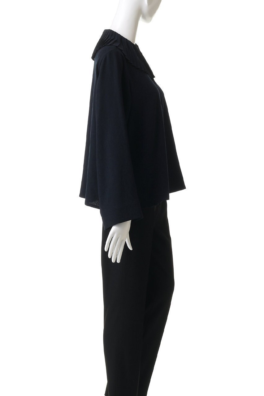 【ミズイロ インド/mizuiro ind】のプリーツカラーシャツプルオーバー 人気、トレンドファッション・服の通販 founy(ファニー) ファッション Fashion レディースファッション Fashion for Women トップス・カットソー Cut & Sew Tops シャツ・ブラウス・オフィスカジュアル Elegant Blouses & Button-Ups カジュアルプルオーバー・ニットトップス Pullovers & Knit Tops / Casual Pullovers おすすめ Recommended / Our Picks インナー Innerwear オケージョン Occasion Wear ショート Short, Short Length スウェット / スエット Sweatshirt, Sweatwear スリーブ Sleeve, Long Sleeve / Short Sleeve ドレープ Drape, Draping Fabric プリーツ Pleats, Pleated ボトム Bottoms, Lower Wear エレガント 上品 Elegant other-3|ID: prp329100004905086 ipo3291000000036747258