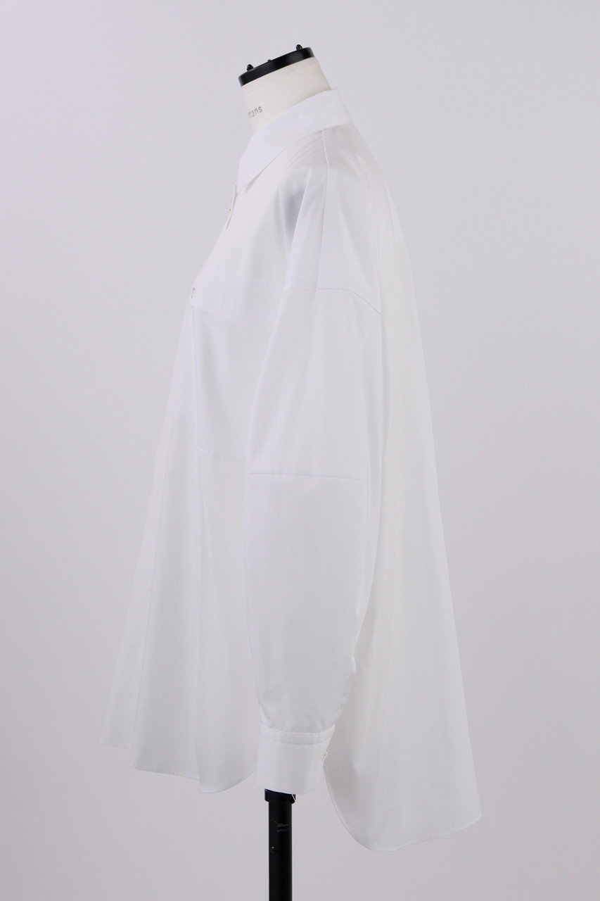 【ナゴンスタンス/nagonstans】のT/Cブロード 立体スリーブ SH/シャツ 人気、トレンドファッション・服の通販 founy(ファニー) 　ファッション　Fashion　レディースファッション　Fashion for Women　トップス・カットソー　Cut & Sew Tops　シャツ・ブラウス・オフィスカジュアル　Elegant Blouses & Button-Ups　スリーブ　Sleeve, Long Sleeve / Short Sleeve　ドレス　Dress, One-Piece　フォルム　Silhouette, Form　ブロード　Broadcloth, Fine Cotton　ベーシック　Basic, Essential　ロング　Long, Long-Length　other-2|ID: prp329100004905091 ipo3291000000036718542