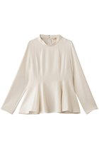 【エムダブリュー/MW】のトリアセテート(H)スタンドカラー フレア ブラウス 人気、トレンドファッション・服の通販 founy(ファニー) ファッション Fashion レディースファッション Fashion for Women トップス・カットソー Cut & Sew Tops シャツ・ブラウス・オフィスカジュアル Elegant Blouses & Button-Ups スタンド Stand Collar, Upright Stand ストレッチ Stretch, Stretchy Fabric スリーブ Sleeve, Long Sleeve / Short Sleeve フレア Flare, Flared モダン Modern, Contemporary ロング Long, Long-Length エレガント 上品 Elegant thumbnail エクリュ|ID: prp329100004905093 ipo3291000000036718551