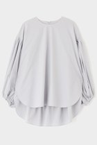 【ル フィル/LE PHIL】のSOLOTEXギャザーブラウス 人気、トレンドファッション・服の通販 founy(ファニー) ファッション Fashion レディースファッション Fashion for Women トップス・カットソー Cut & Sew Tops シャツ・ブラウス・オフィスカジュアル Elegant Blouses & Button-Ups ギャザー Gathered, Ruffled シンプル Simple, Minimal ストレッチ Stretch, Stretchy Fabric スリーブ Sleeve, Long Sleeve / Short Sleeve フォルム Silhouette, Form フロント Front, Front Design ブラウジング Blouson Silhouette, Cinched Waist ロング Long, Long-Length 再入荷 Restock / Back in Stock thumbnail グレー|ID: prp329100004905096 ipo3291000000036718581