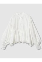 【アルアバイル/allureville】のヘムマチフレアブラウス 人気、トレンドファッション・服の通販 founy(ファニー) ファッション Fashion レディースファッション Fashion for Women トップス・カットソー Cut & Sew Tops シャツ・ブラウス・オフィスカジュアル Elegant Blouses & Button-Ups スリーブ Sleeve, Long Sleeve / Short Sleeve デニム Denim, Jeans Material フレア Flare, Flared ロング Long, Long-Length ビジネス 仕事 通勤 Business / Work / Commuting thumbnail オフホワイト|ID: prp329100004905097 ipo3291000000036718588