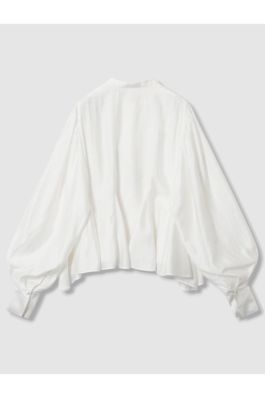 【アルアバイル/allureville】のヘムマチフレアブラウス 人気、トレンドファッション・服の通販 founy(ファニー) 　ファッション　Fashion　レディースファッション　Fashion for Women　トップス・カットソー　Cut & Sew Tops　シャツ・ブラウス・オフィスカジュアル　Elegant Blouses & Button-Ups　スリーブ　Sleeve, Long Sleeve / Short Sleeve　デニム　Denim, Jeans Material　フレア　Flare, Flared　ロング　Long, Long-Length　ビジネス 仕事 通勤　Business / Work / Commuting　other-2|ID: prp329100004905097 ipo3291000000036718589