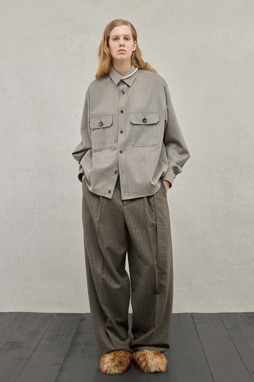 【ザ リラクス/THE RERACS】のCPOショートシャツ 人気、トレンドファッション・服の通販 founy(ファニー) 　ファッション　Fashion　レディースファッション　Fashion for Women　トップス・カットソー　Cut & Sew Tops　シャツ・ブラウス・オフィスカジュアル　Elegant Blouses & Button-Ups　ショート　Short, Short Length　スリーブ　Sleeve, Long Sleeve / Short Sleeve　フラップ　Flap, Flap Pocket　ポケット　Pocket, Pocket Detail　モダン　Modern, Contemporary　モチーフ　Motif, Design Theme　ロング　Long, Long-Length　今季　This Season, Current Season　other-6|ID: prp329100004905098 ipo3291000000036718603