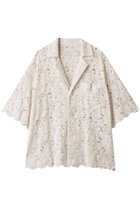 【サードマガジン/THIRD MAGAZINE】のレースジャケットブラウス 人気、トレンドファッション・服の通販 founy(ファニー) ファッション Fashion レディースファッション Fashion for Women アウター Coat / Outerwear Collection レディースジャケット・軽アウター Jackets トップス・カットソー Cut & Sew Tops エレガント 上品 Elegant サマー Summer, Summer Style シアー Sheer, See-Through ショート Short, Short Length ジャケット Jacket, Outerwear スリーブ Sleeve, Long Sleeve / Short Sleeve ハーフ Half, Half-Length フェミニン Feminine, Girly レース Lace, Lace Fabric thumbnail オフホワイト|ID: prp329100004905099 ipo3291000000036718605