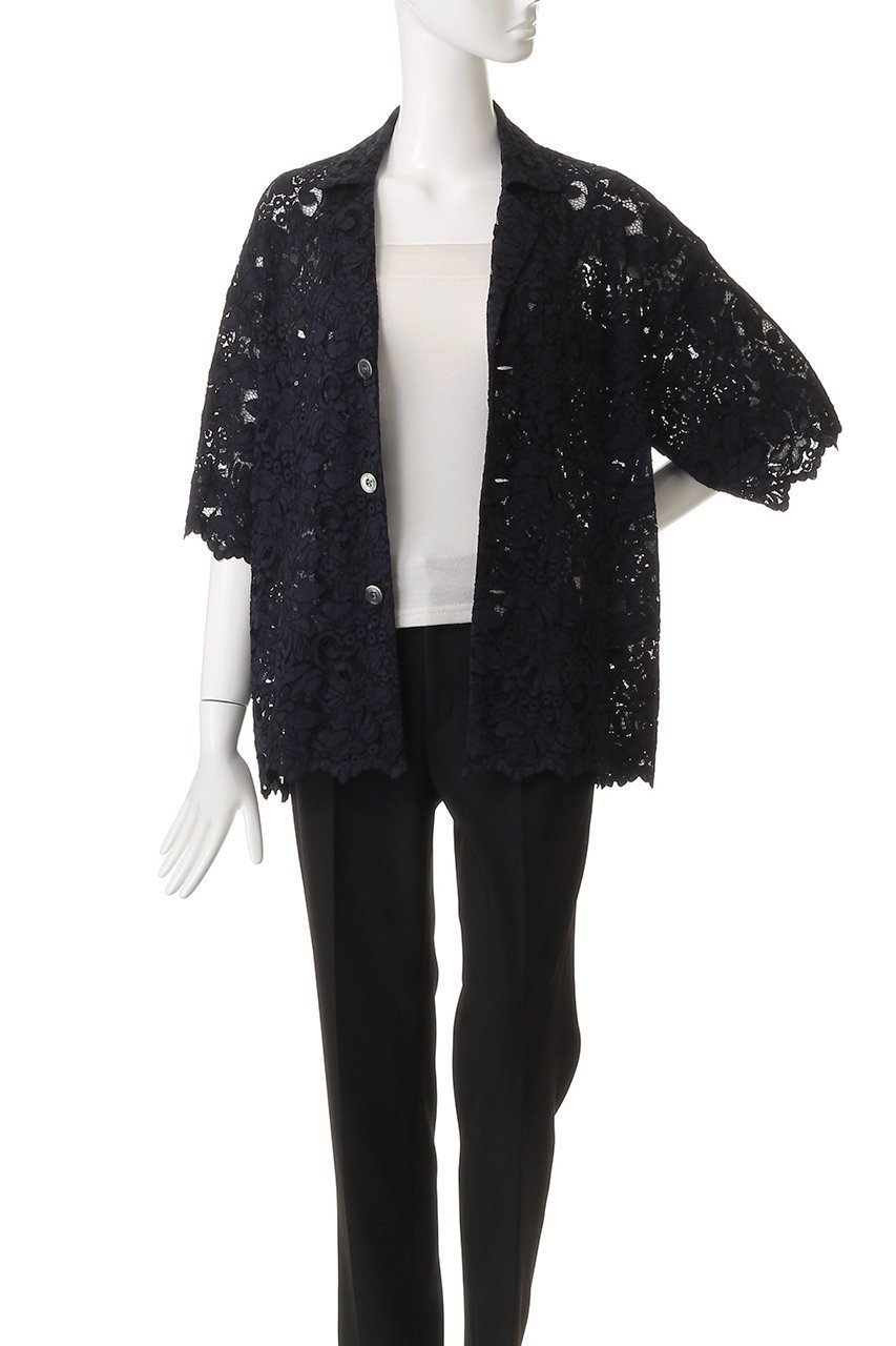 【サードマガジン/THIRD MAGAZINE】のレースジャケットブラウス 人気、トレンドファッション・服の通販 founy(ファニー) ファッション Fashion レディースファッション Fashion for Women アウター Coat / Outerwear Collection レディースジャケット・軽アウター Jackets トップス・カットソー Cut & Sew Tops エレガント 上品 Elegant サマー Summer, Summer Style シアー Sheer, See-Through ショート Short, Short Length ジャケット Jacket, Outerwear スリーブ Sleeve, Long Sleeve / Short Sleeve ハーフ Half, Half-Length フェミニン Feminine, Girly レース Lace, Lace Fabric other-7|ID: prp329100004905099 ipo3291000000036747266