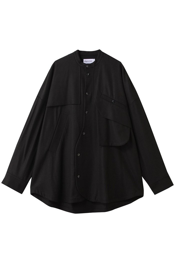 【ナゴンスタンス/nagonstans】のloose shirt/シャツ インテリア・キッズ・メンズ・レディースファッション・服の通販 founy(ファウニー) https://founy.com/ ファッション Fashion レディースファッション Fashion for Women トップス・カットソー Cut & Sew Tops シャツ・ブラウス・オフィスカジュアル Elegant Blouses & Button-Ups アシンメトリー Asymmetrical Style スリーブ Sleeve, Long Sleeve / Short Sleeve ポケット Pocket, Pocket Detail ルーズ Loose, Oversized ロング Long, Long-Length |ID: prp329100004905108 ipo3291000000036718686