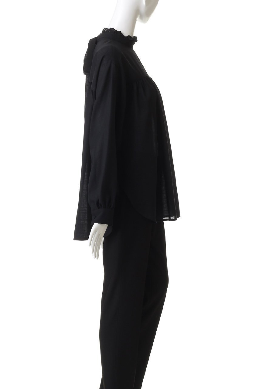 【デパリエ/DEPAREILLE】のウールビエラボウブラウス 人気、トレンドファッション・服の通販 founy(ファニー) 　ファッション　Fashion　レディースファッション　Fashion for Women　トップス・カットソー　Cut & Sew Tops　シャツ・ブラウス・オフィスカジュアル　Elegant Blouses & Button-Ups　ギャザー　Gathered, Ruffled　スリット　Slit, Slit Detail　スリーブ　Sleeve, Long Sleeve / Short Sleeve　ダウン　Down, Puffer　デニム　Denim, Jeans Material　トレンド　Trend, Trending Now　フリル　Frill, Ruffle　ヘムライン　Hemline, Bottom Cut　ロング　Long, Long-Length　other-3|ID: prp329100004905113 ipo3291000000036898343
