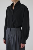 【リムアーク/RIM.ARK】のStand collar volume blouse/ブラウス ブラック|ID: prp329100004905115 ipo3291000000036718737