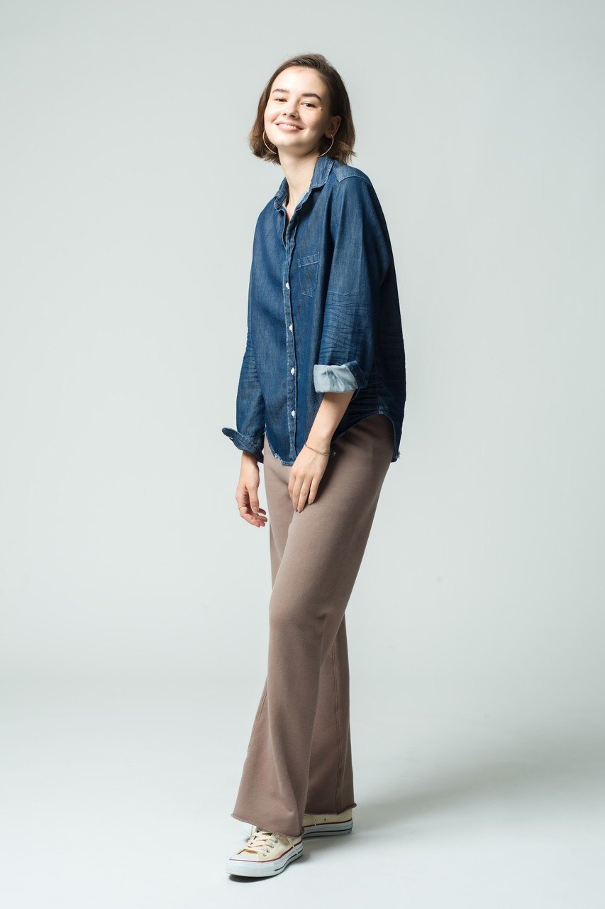 【フランク&アイリーン/Frank&Eileen】のEILEEN イタリアンフェイマスデニム シャツ 人気、トレンドファッション・服の通販 founy(ファニー) 　ファッション　Fashion　レディースファッション　Fashion for Women　トップス・カットソー　Cut & Sew Tops　シャツ・ブラウス・オフィスカジュアル　Elegant Blouses & Button-Ups　スリーブ　Sleeve, Long Sleeve / Short Sleeve　デニム　Denim, Jeans Material　トレンド　Trend, Trending Now　リラックス　Relax, Relaxed Fit　ロング　Long, Long-Length　定番　Standard, Basic Item　other-6|ID: prp329100004905123 ipo3291000000036718815