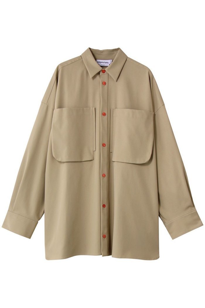 【ナゴンスタンス/nagonstans】のbig shirt シャツ インテリア・キッズ・メンズ・レディースファッション・服の通販 founy(ファウニー) https://founy.com/ ファッション Fashion レディースファッション Fashion for Women トップス・カットソー Cut & Sew Tops シャツ・ブラウス・オフィスカジュアル Elegant Blouses & Button-Ups ストレッチ Stretch, Stretchy Fabric スリーブ Sleeve, Long Sleeve / Short Sleeve フィット Fit, Slim Fit ポケット Pocket, Pocket Detail メンズ Men's, Menswear ロング Long, Long-Length |ID: prp329100004905171 ipo3291000000036719242