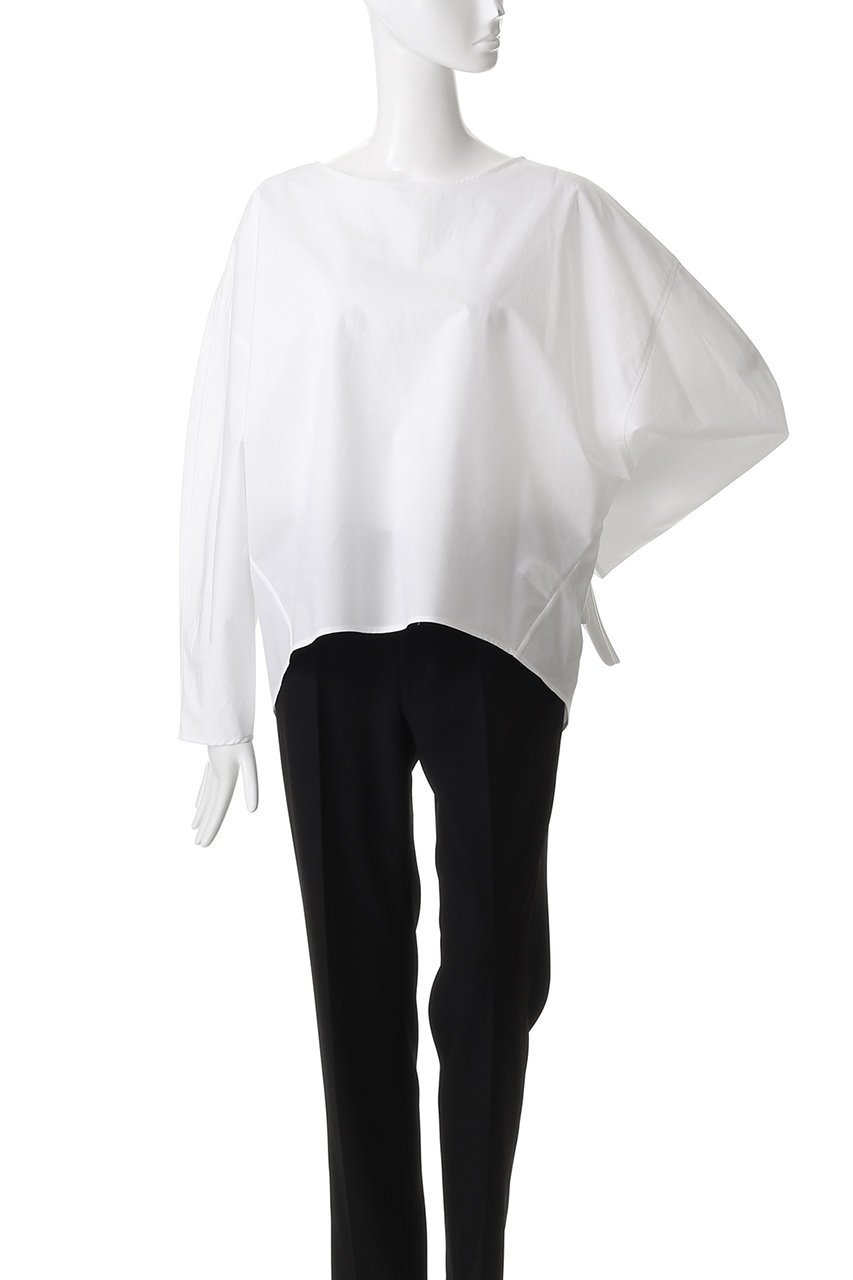 【ジェイドット/j.】のコットンTブラウス 人気、トレンドファッション・服の通販 founy(ファニー) 　ファッション　Fashion　レディースファッション　Fashion for Women　トップス・カットソー　Cut & Sew Tops　シャツ・ブラウス・オフィスカジュアル　Elegant Blouses & Button-Ups　スラックス　Slacks, Dress Pants　スリーブ　Sleeve, Long Sleeve / Short Sleeve　ダウン　Down, Puffer　デニム　Denim, Jeans Material　ヘムライン　Hemline, Bottom Cut　ロング　Long, Long-Length　other-2|ID: prp329100004905175 ipo3291000000036719279